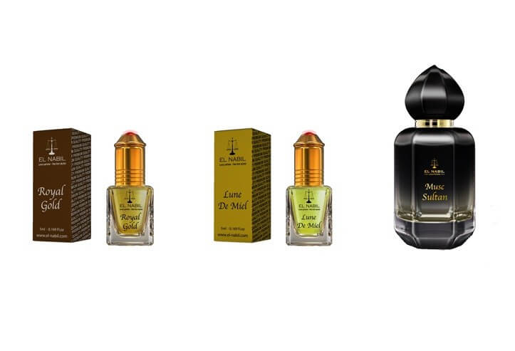 Männerset - 2x 5ml Roll On + 1x 50ml Parfüm (Orientalisch)