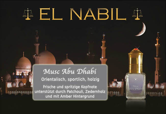 Musc Abu Dhabi 5ml Parfüm - El-Nabil