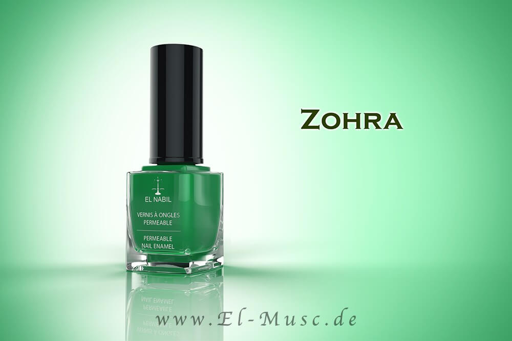 Nagellack Zohra Grün 13ml - El-Nabil