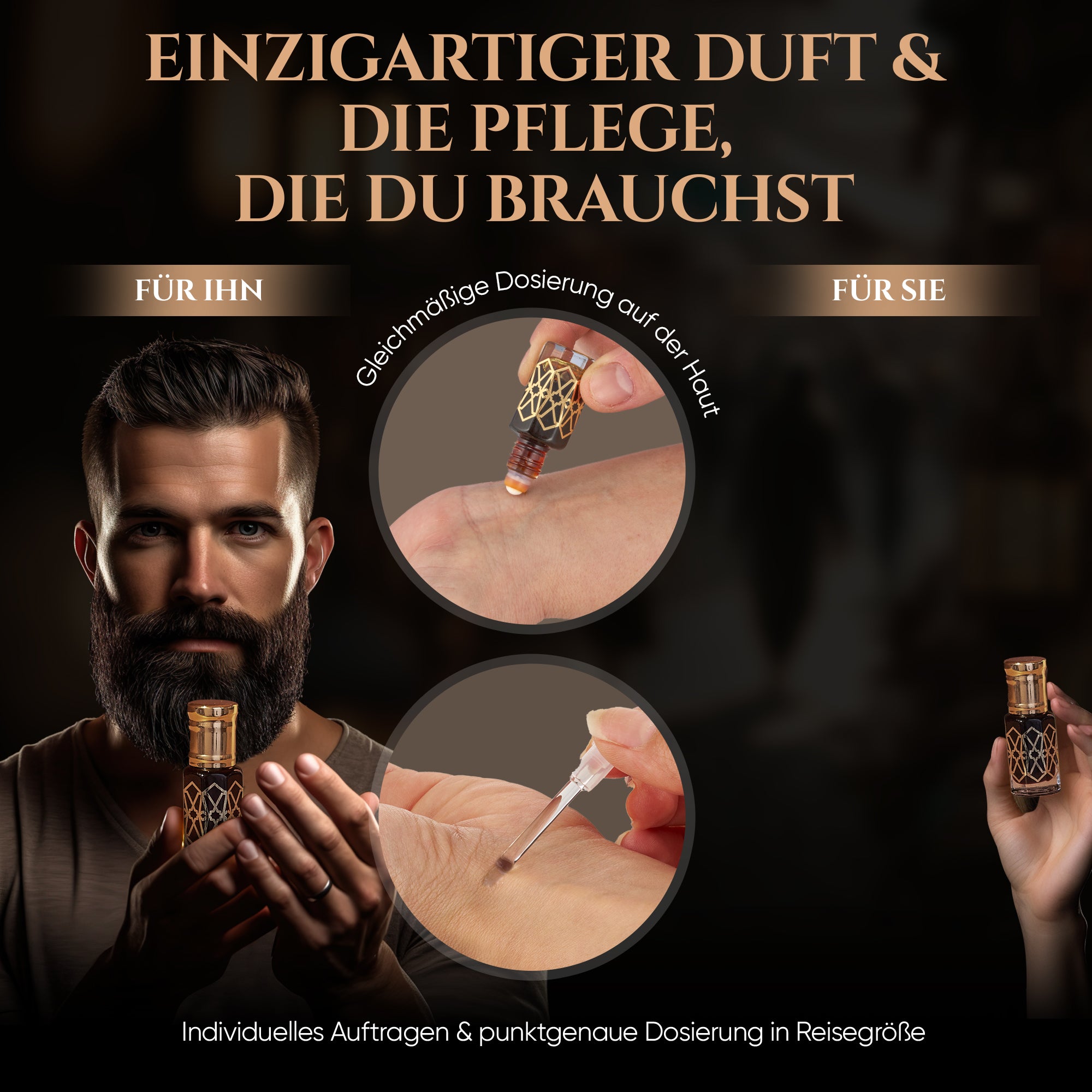 Schwarzer Moschus 6ml Parfümöl - Black Musk Misk