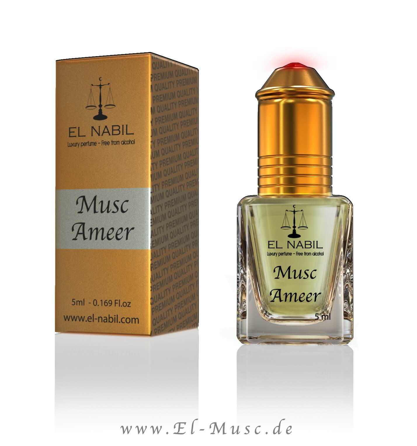 Musc Ameer 5ml Parfüm - El-Nabil