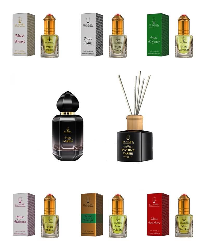 Frauenset - 6x 5ml Roll On + 1x 50ml Parfüm + 1x 150ml Raumduft (Top Mix)