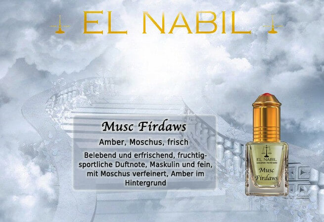 Musc Firdaws 5ml Parfüm - El-Nabil