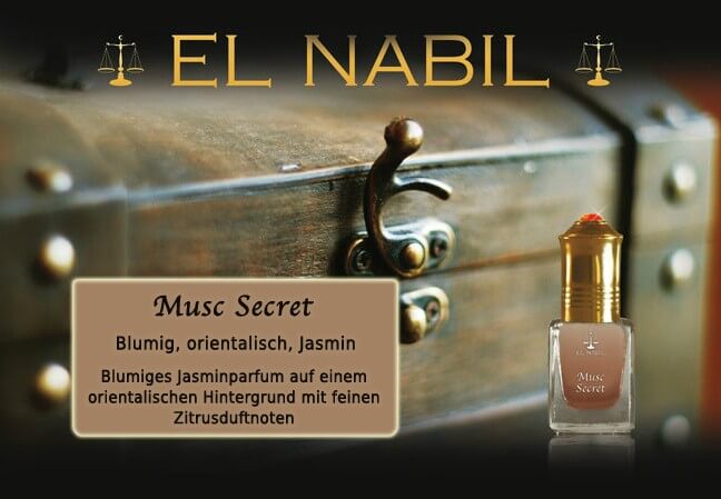 Musc Secret  5ml Parfüm - El-Nabil