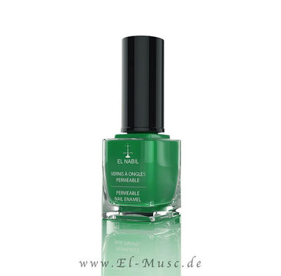 Nagellack Zohra Grün 13ml - El-Nabil in einer eleganten Flasche mit hochwertiger Formel und permeablem Design.