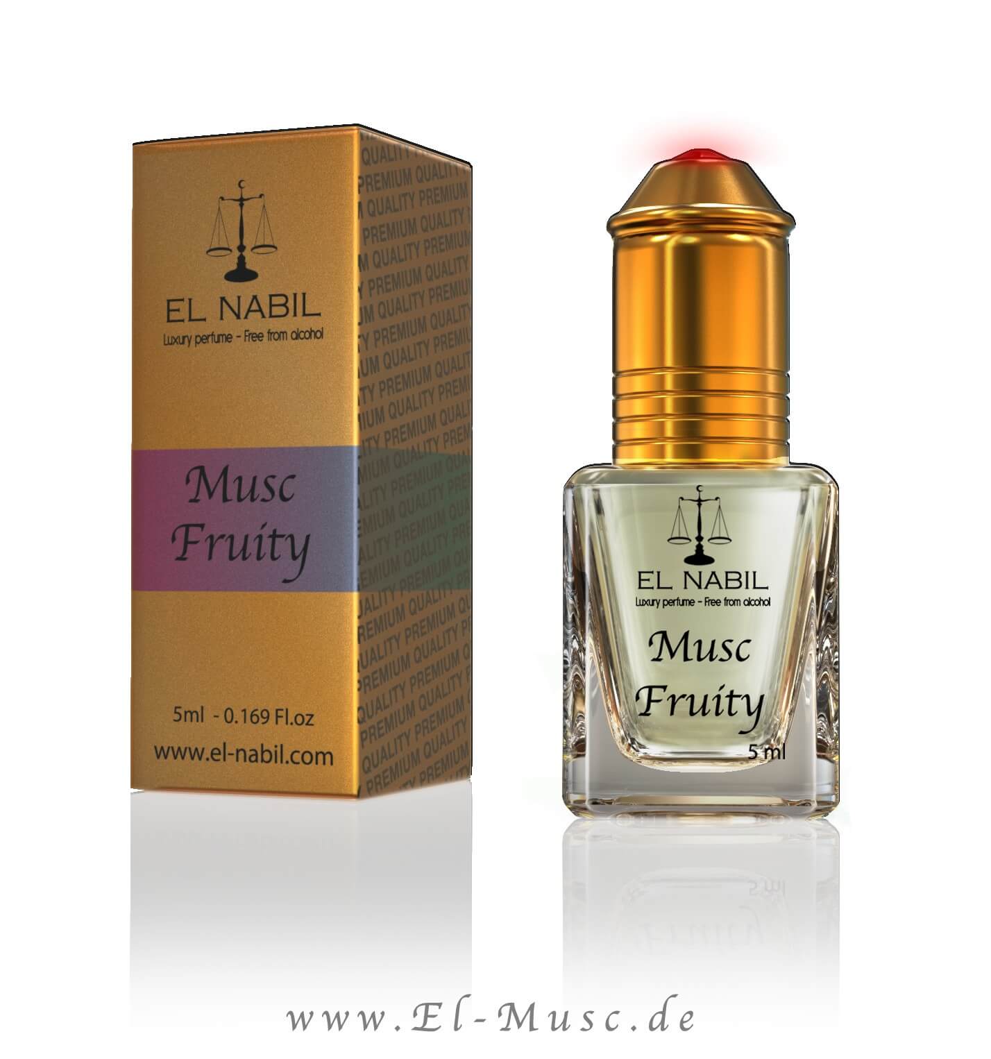 Musc Fruity 5ml Parfüm - El-Nabil