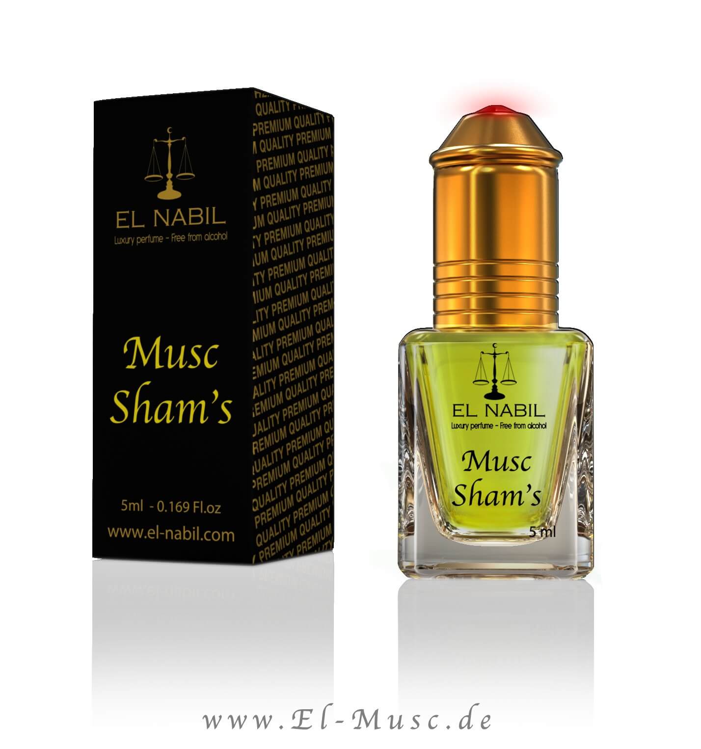 Musc Shams 5ml Parfüm - El-Nabil Misk