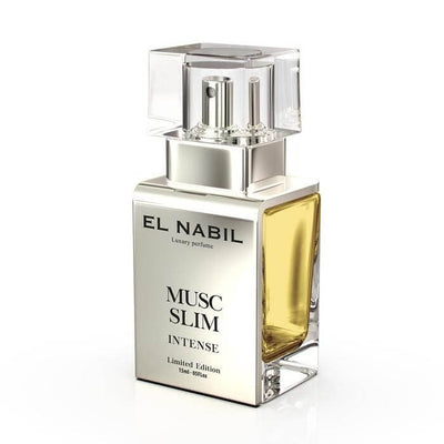 Musc Slim 15ml INTENSE Eau de Parfum Spray - El-Nabil in eleganter Flasche, Limited Edition.