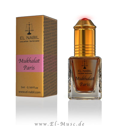Mukhalat Paris 5ml Parfüm - El-Nabil in edler Flasche mit original Verpackung.