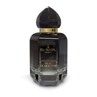 Musc El Quraishi 50ml Eau de Parfum - El-Nabil in elegantem Flakon, exquisiter Duft mit blumigen Noten.